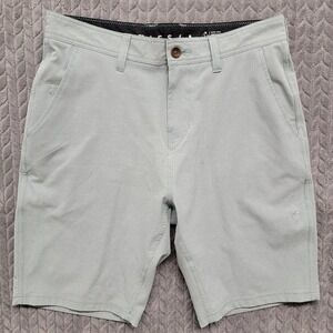 Vissla Men's Fin Rope Hybrid 20" Walk Shorts Mint‎ Green Size 30